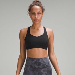 Lululemon Free to Be Serene Bra Light Support, C/D Cup - Black - Size 8